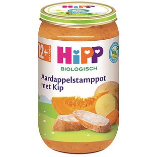 HiPP 12M+ Aardappelstamppot met Kip 250GR HiPP 12M+ Aardappelstamppot met Kip 250GR