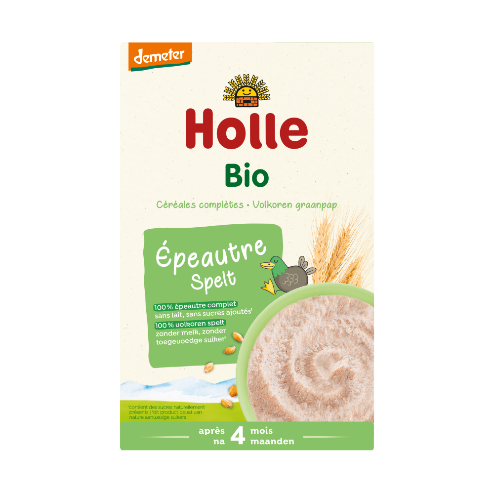 Holle Volkoren Graanpap Spelt Bio afbeelding