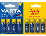 Varta Longlife Power AA Batterijen 8ST Varta Longlife Power AA Batterijen 8ST