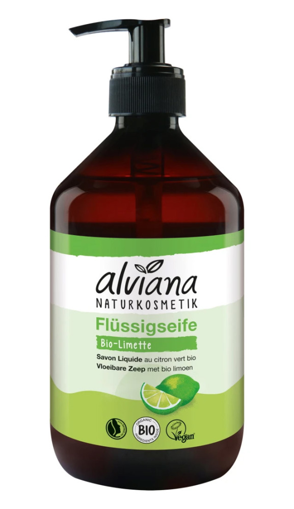 Alviana Biologische Vloeibare Zeep Limoen afbeelding
