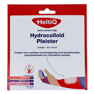 HeltiQ Hydrocolloid Pleister 5ST