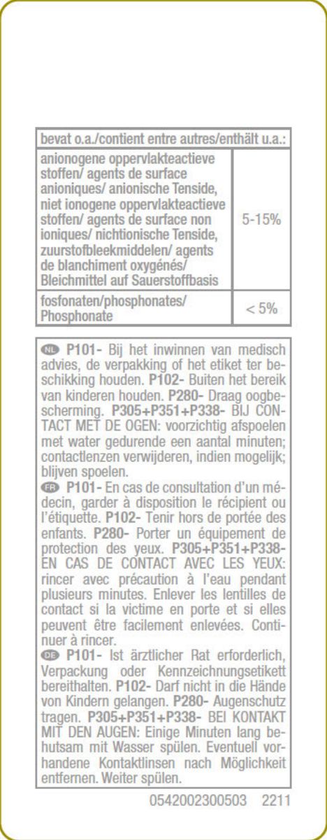 Textiel Vlekweg Koffie/Wijn/Inkt afbeelding van document #3, label