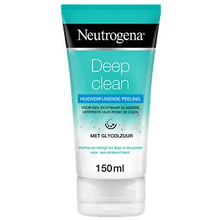 Neutrogena Deep Clean Huidverfijnende Peeling - met glycolzuur 150ML