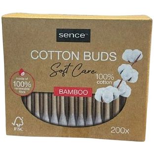 Sence Cotton Buds Bamboo 200ST Sence Cotton Buds Bamboo 200ST