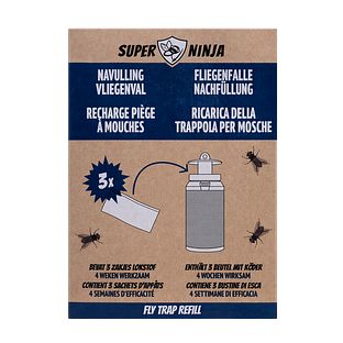 Super Ninja Navulling Vliegenval 3ST