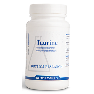 Biotics Taurine Capsules 100CP Biotics Taurine Capsules 100CP