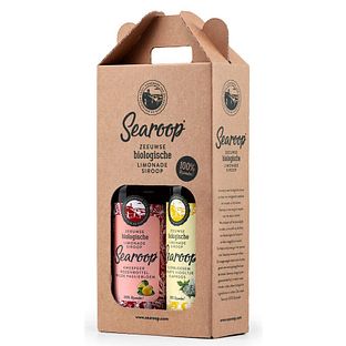 Searoop Biologische Limonadesiroop Kweepeer Geschenkpakket 1000ML