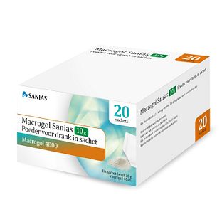 Sanias Macrogol Poeder 10gr 20ST
