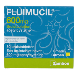 Fluimucil 600mg Bruistablet 30TB