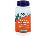 NOW Kalium Gluconaat 100mg Tabletten 100ST