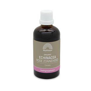 Mattisson HealthStyle Biologisch Echinacea Rode Zonnehoed Complex Druppels 100ML