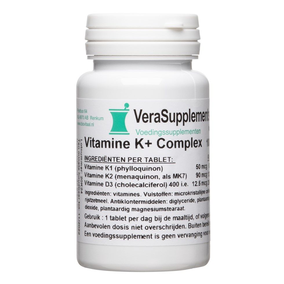 VeraSupplements Vitamine K Complex Tabletten 100TB