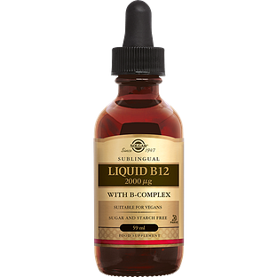 Solgar Vitamine B-12 2000 mcg Druppels 59ML
