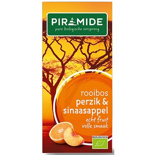 Piramide Thee Rooibos Perzik & Sinaasappel 20ZK