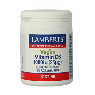 Lamberts Vitamine D3 1000ie Capsules 90CP