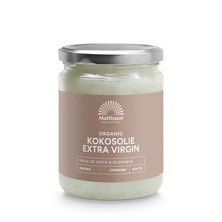 Mattisson HealthStyle Biologische Kokosolie 500ML