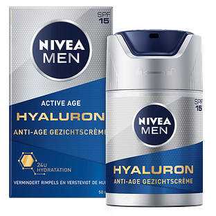 Nivea Men Anti-Age Hyaluron Gezichtcrème SPF 15 50ML