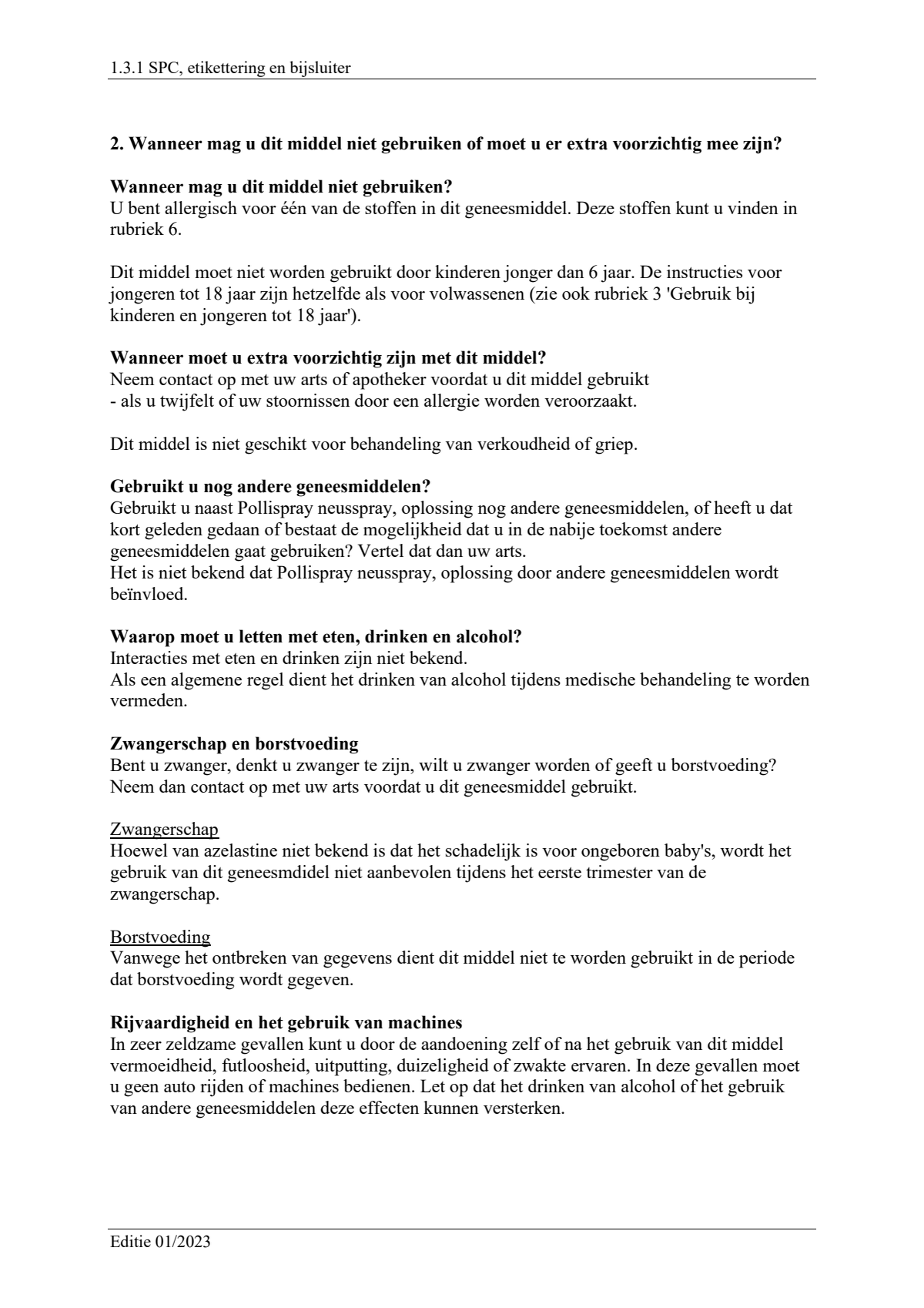 1mg/ml  Neusspray, oplossing afbeelding van document #2, leaflet