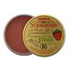 Rosebud Salve Strawberry Lip Balm 22GR Blikje lipbalsem geopend Rosebud Salve Strawberry Lip Balm 22GR Blikje lipbalsem geopend