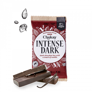 Chokay Pure Chocolade Intense Dark 85GR Chokay Pure Chocolade Intense Dark 85GR