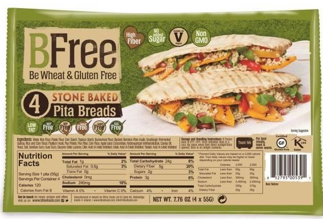 BFree Stone Baked Pitabroodjes afbeelding