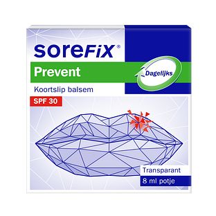 SoreFix Prevent Koortslip Balsem 8ML SoreFix Prevent Koortslip Balsem 8ML