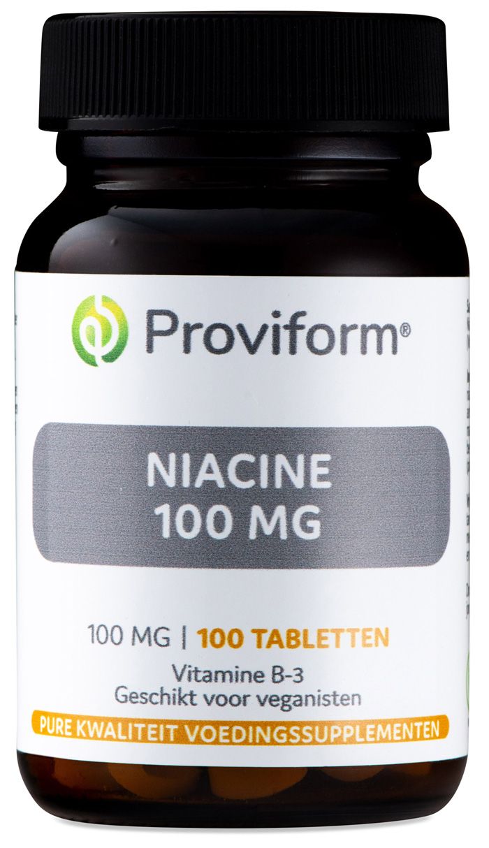 Proviform Niacine 100mg Tabletten 100st afbeelding