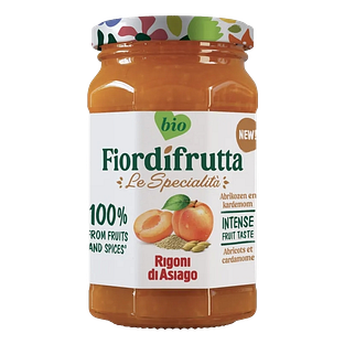 Fiordifrutta Abrikozen & Kardemom Jam 250GR