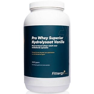 Fittergy Pro Whey Superior Hydrolysate Vanille 1000GR