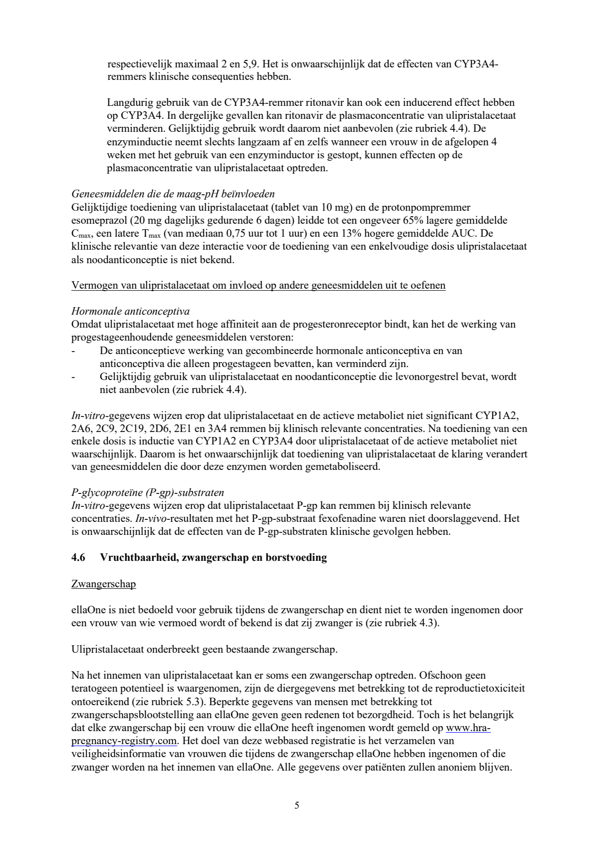 Noodanticonceptie Tablet afbeelding van document #5, leaflet