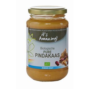 Its Amazing Pindakaas Zonder Zout 350GR