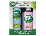 Happy Earth Giftset Cedar Lime Showergel & Lavender Ylang Handsoap 1ST