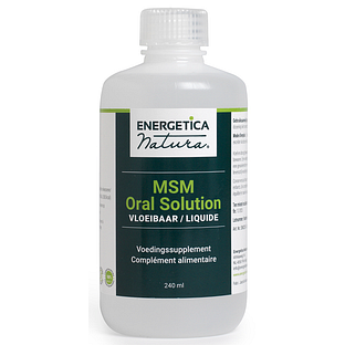 Energetica Natura MSM Oral Solution Vloeibaar 240ML Energetica Natura MSM Oral Solution Vloeibaar 240ML