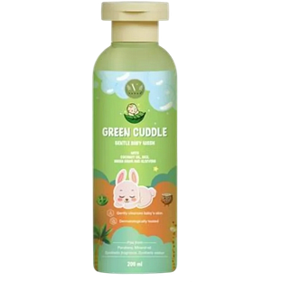 Vanan Green Cuddle Babywash 200ML Vanan Green Cuddle Babywash