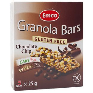 Emco Granola Bar Chocolate Chip 25GR Emco Granola Bar Chocolate Chip 25GR