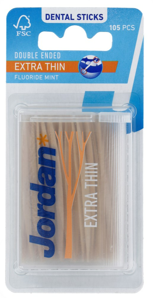 Jordan Dental Sticks Extra Thin afbeelding