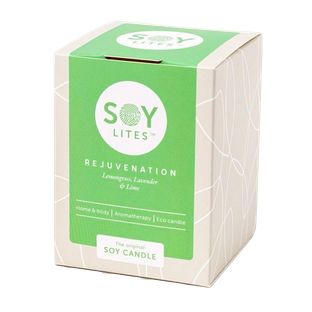 Soylites Soycandle Rejuvenation - Lemongrass, Lavender & Lime 220ML