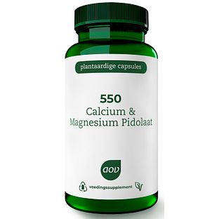 AOV 550 Calcium & Magnesium Pidolaat Vegacaps 90VCP