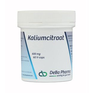DeBa Pharma Kaliumcitraat Capsules 60VCP