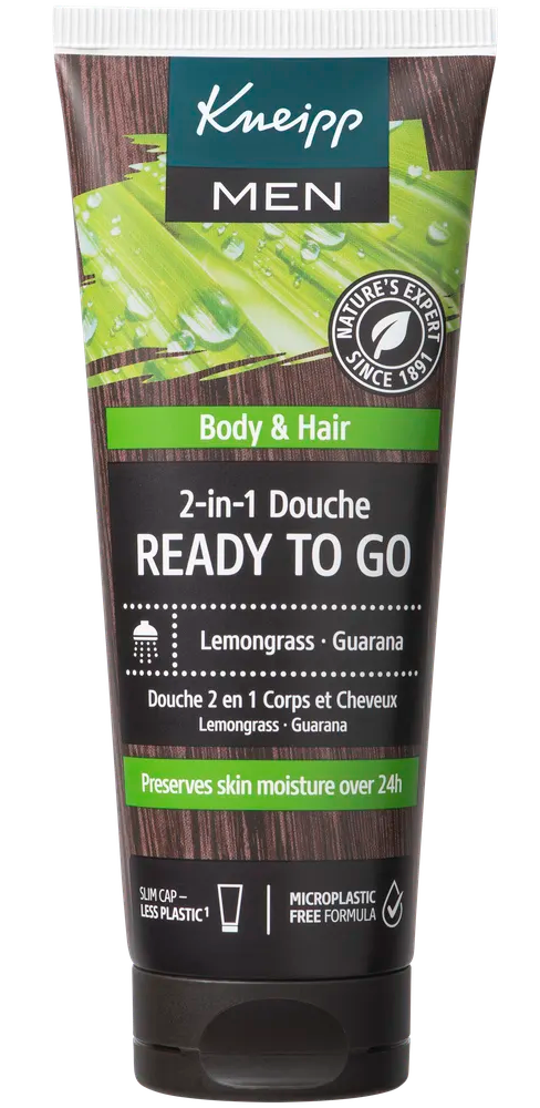 Kneipp Mini 2-in-1 Men Douchegel & Shampoo Ready To Go afbeelding