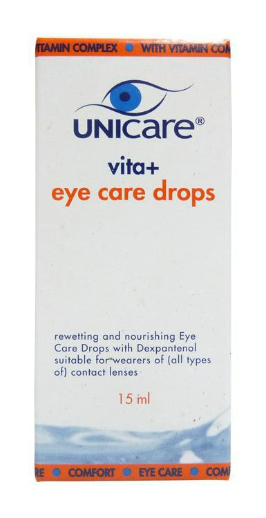 Unicare Oogdruppels Vita Eye Care 15ml afbeelding