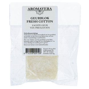 Aroma Vera Geurblok Fresh Cotton 25GR