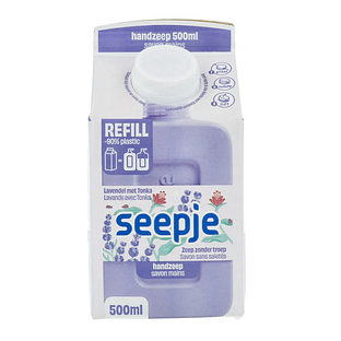 Seepje Handzeep Refill Lavendel met Tonka 500ML