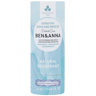 Ben & Anna Deodorant Stick Sensitive - Highland Breeze 40GR