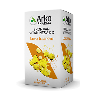 Arkocaps Levertraanolie Capsules 220CP