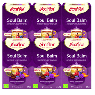 Yogi Tea Soul Balm Kruidenthee Voordeelverpakking 6x17ST