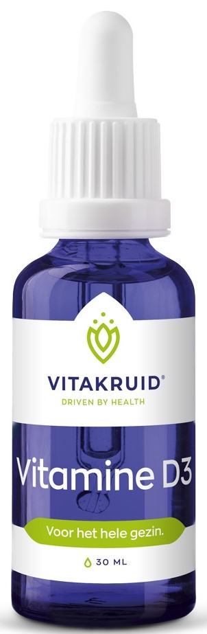 Vitakruid Vitamine D3 druppels 5 mcg / 200 IE per druppel