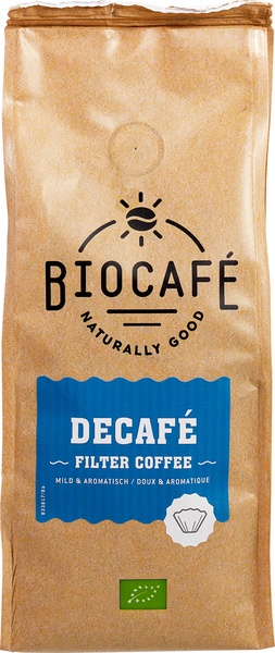 Biocafé Filterkoffie Decafé afbeelding
