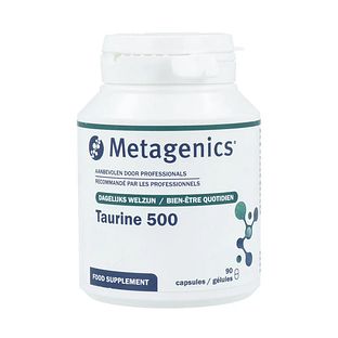Metagenics Taurine 500 Capsules 90CP Metagenics Taurine 500 Capsules 90CP