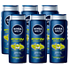 Nivea Men Energy Shower Gel Voordeelverpakking 6x500ML
